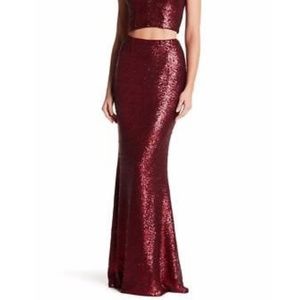 Dress the Population Sequin Mermaid Skirt